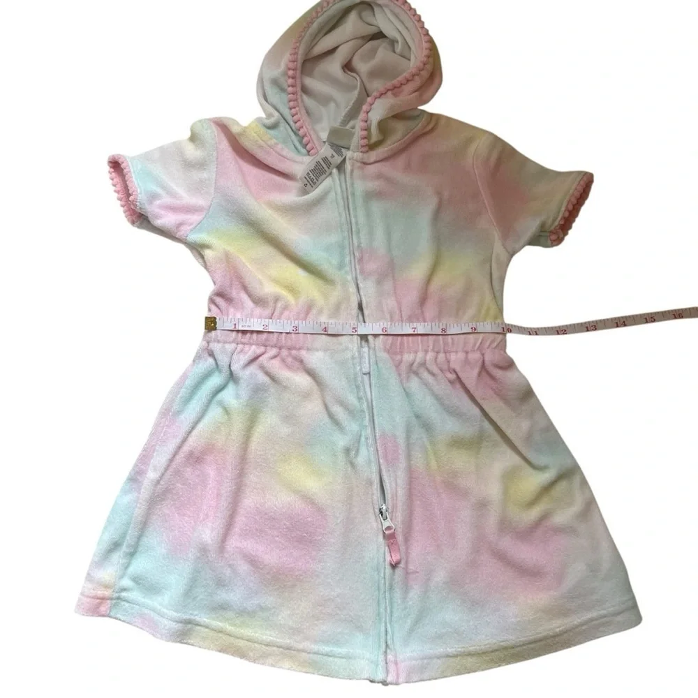 Little Me Tie Dye Toddler Swim Coverup-Size 4T